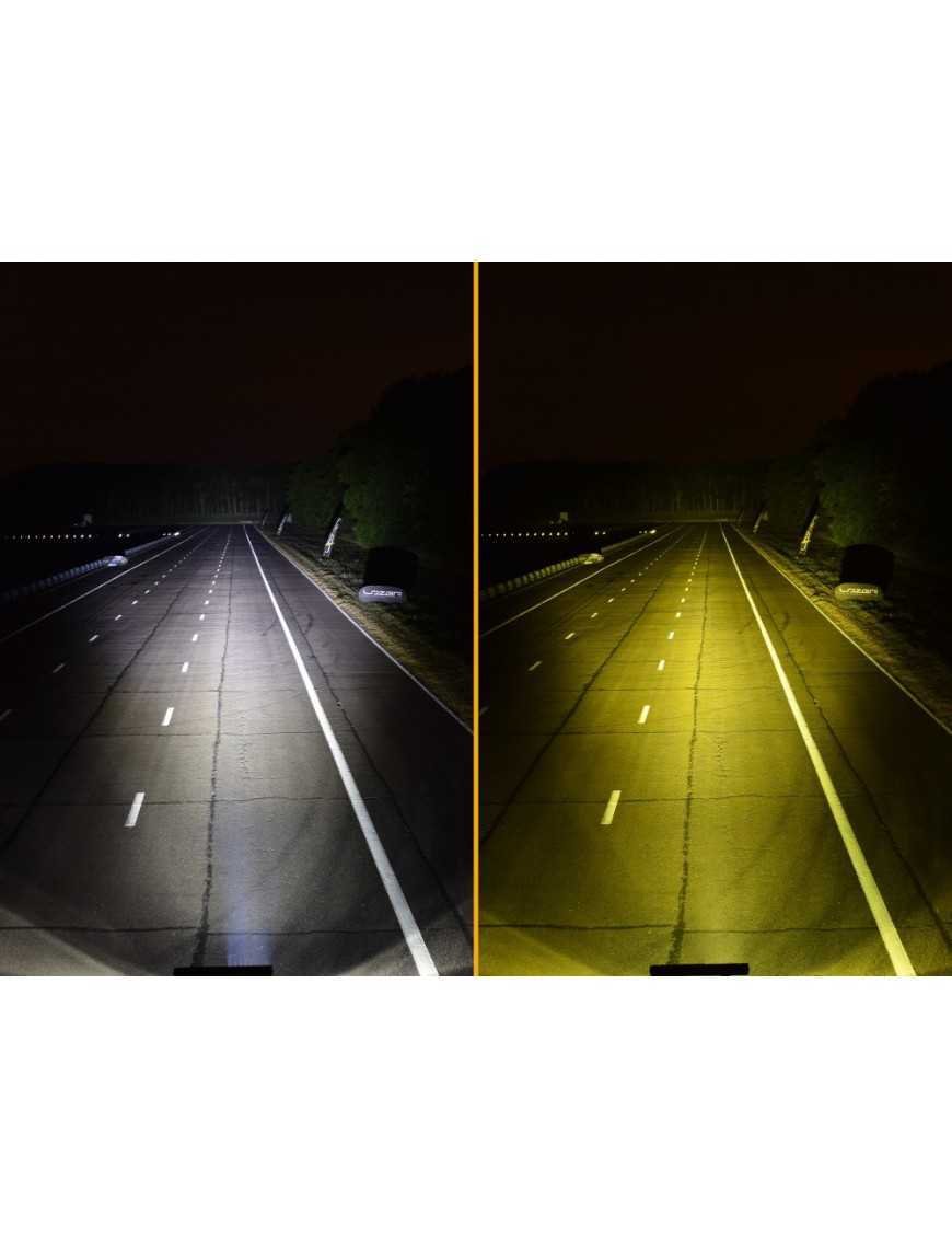 Бурштиновий захист для LED фари Triple-R