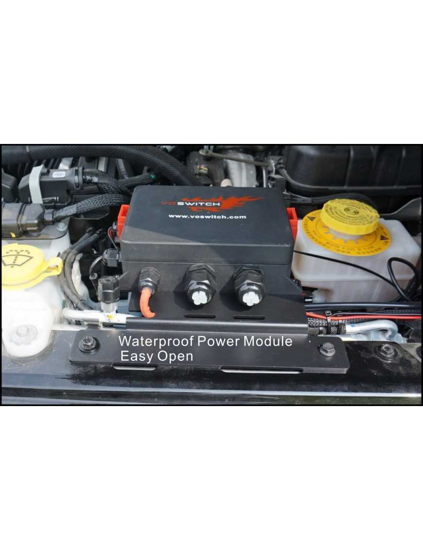 Водонепроникна панель Wrangler JL JT від 2018 VOSWITCH AUX