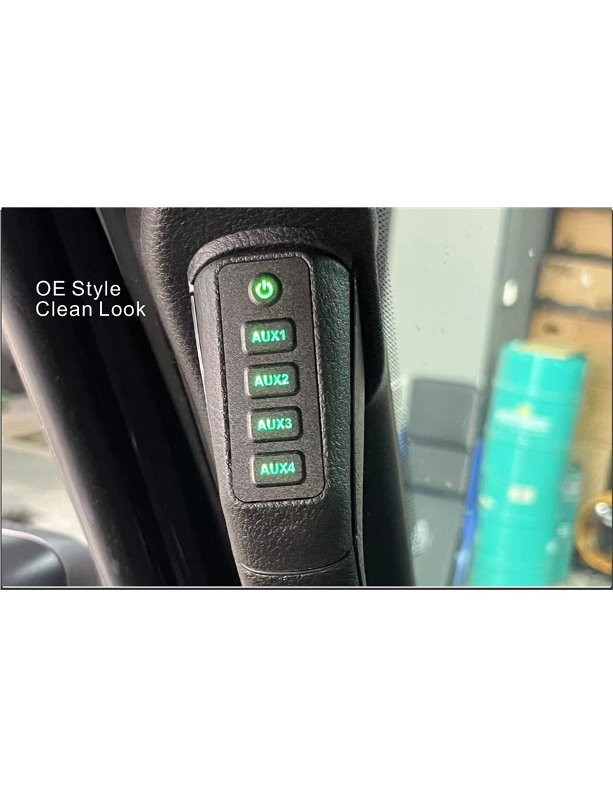 Панель перемикачів Jeep Wrangler JL 2024- Voswitch