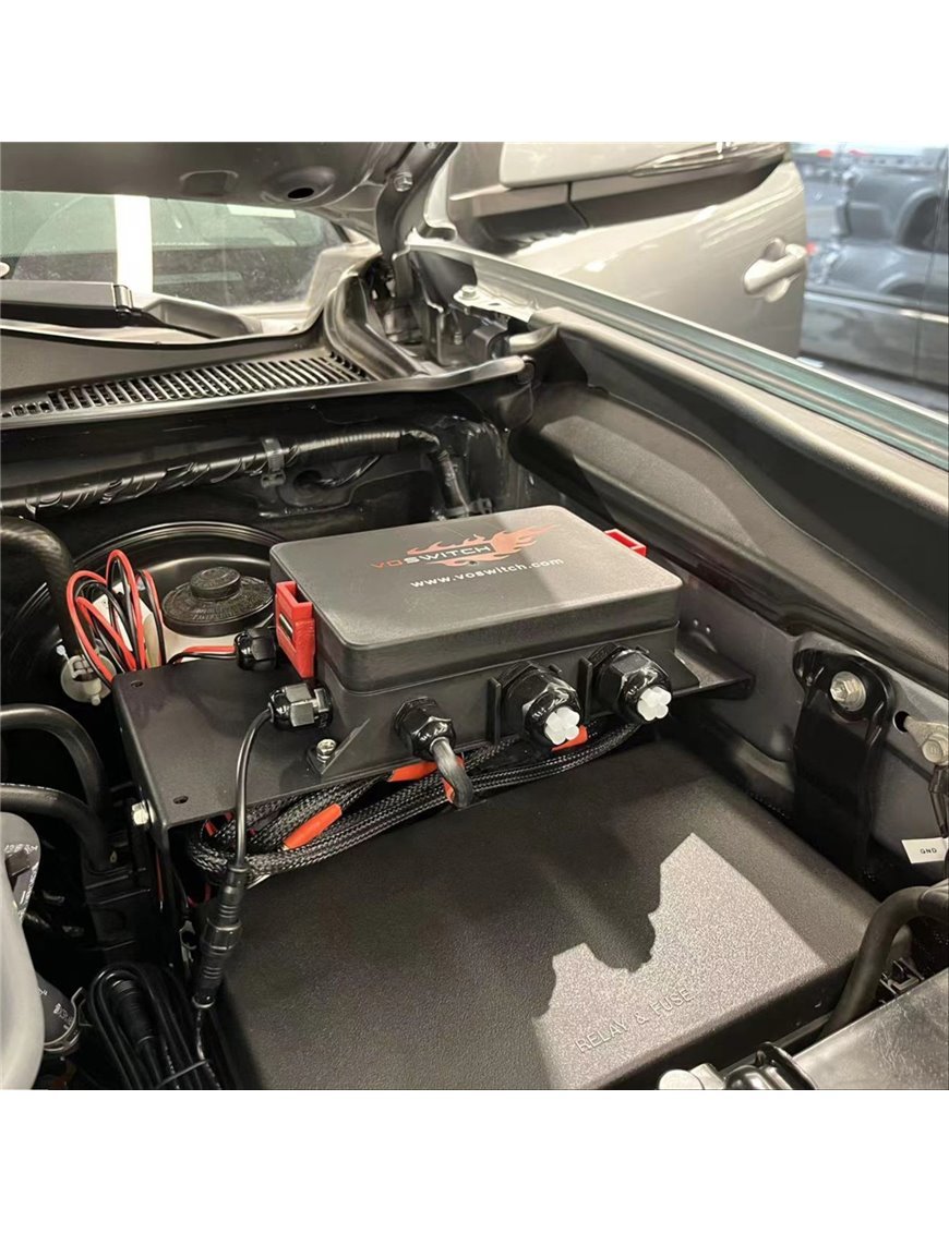 Voswitch TACO8 8-кнопкова панель перемикачів у нижній частині панелі приладів, сумісна з Toyota Tacoma з 2016 року