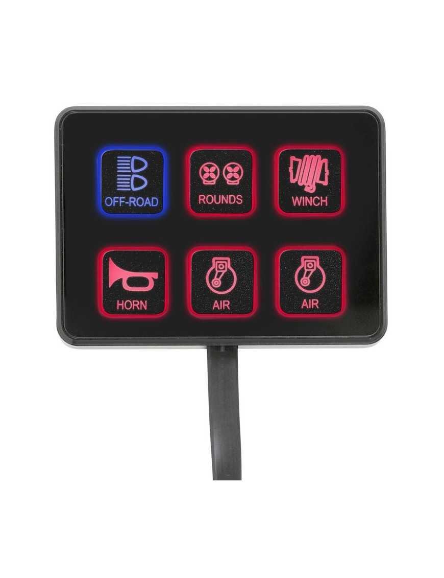 Панель з перемикачами Pro Comp SS-6 Six-Way