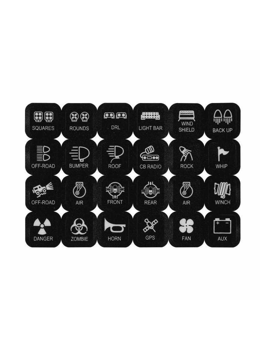 Панель з перемикачами Pro Comp SS-6 Six-Way