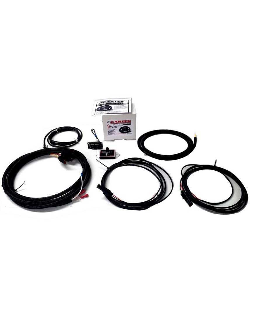 Проводка для встановлення фар LAZER з ралійною 4-канальною панеллю Cartek