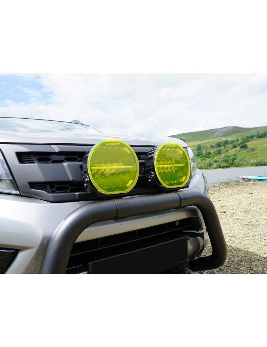 Бурштиновий захист для LED фари Sentinel