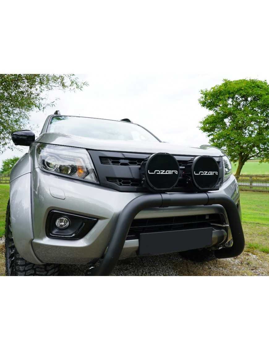 Чорний захист для LED фари Sentinel