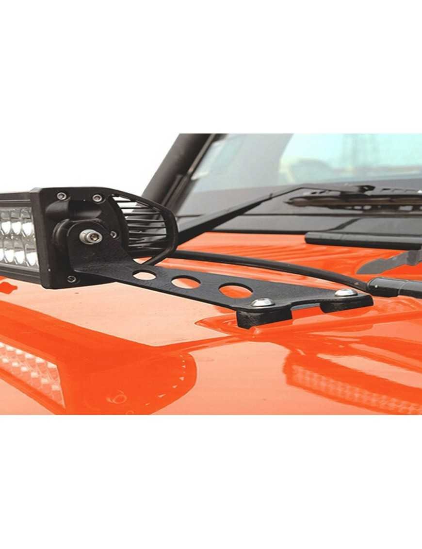 Кріплення додаткових фар до переднього капота JEEP WRANGLER JK