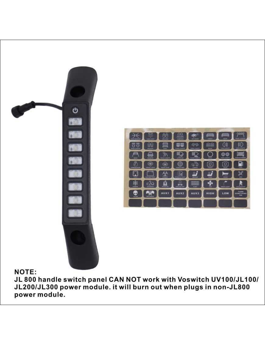 Voswitch JL800 Wrangler JL 8 кнопок
