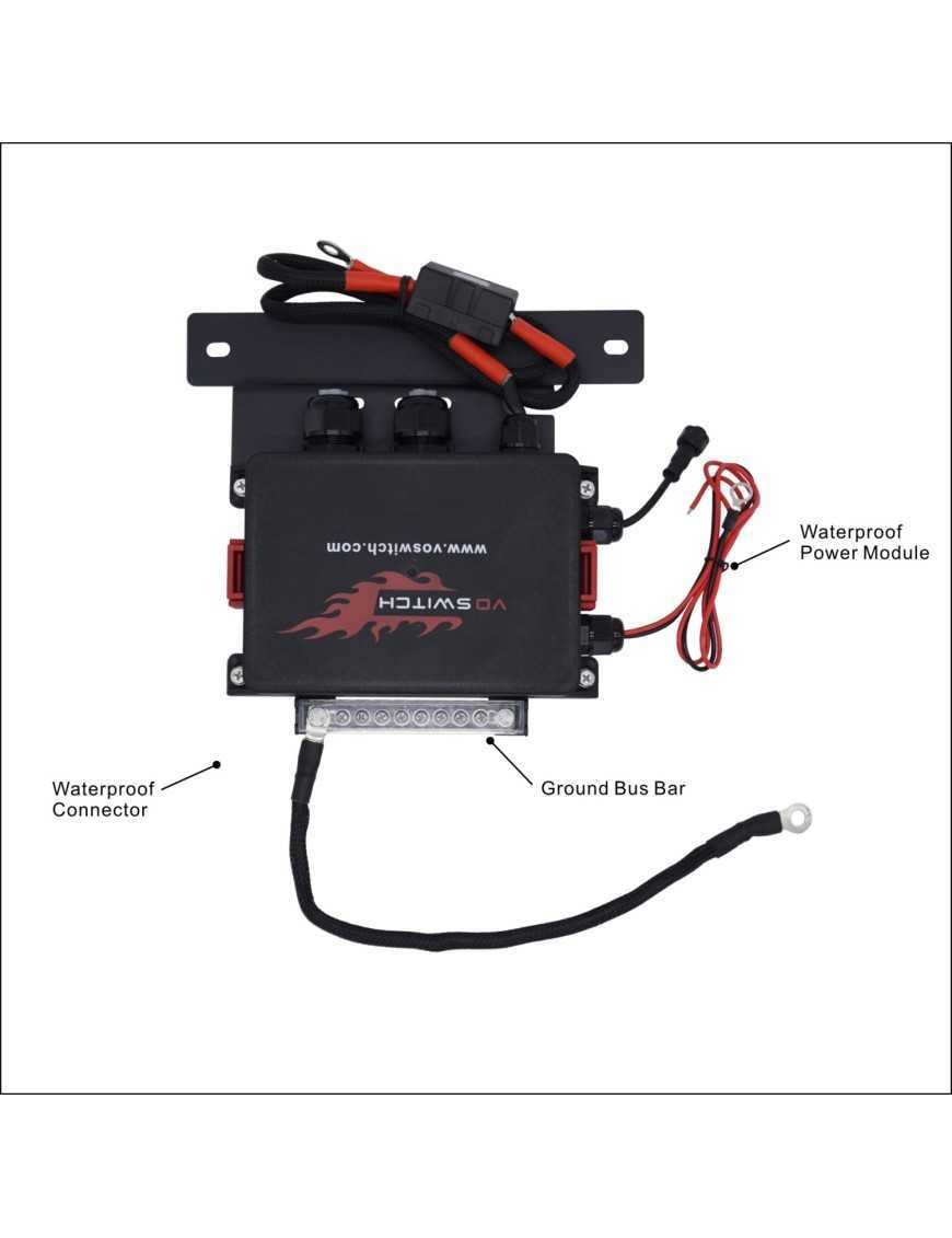 Voswitch JL800 Wrangler JL 8 кнопок