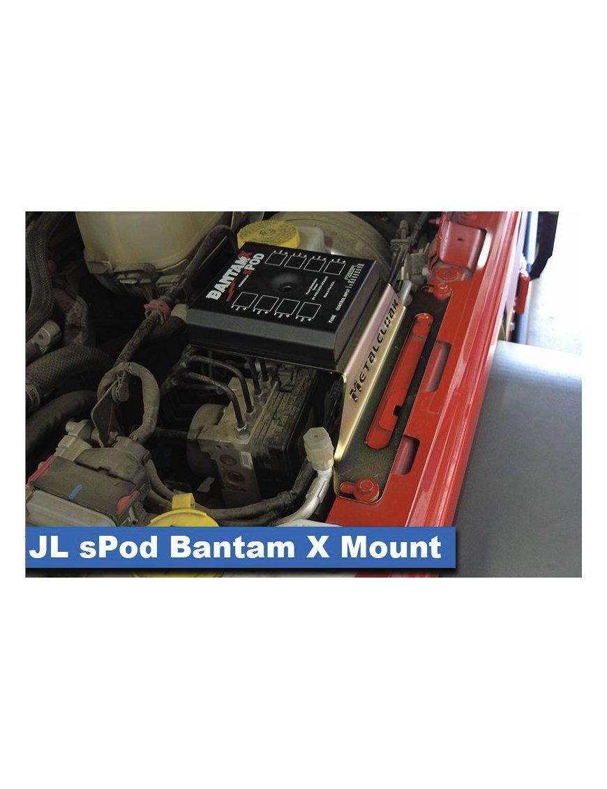 Metalcloak кріплення для додаткових аксесуарів під капотом Wrangler JL JLU