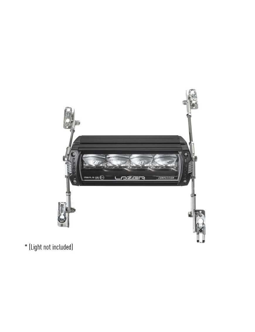 Універсальний монтажний комплект для однієї лампи LAZER — на капот авто