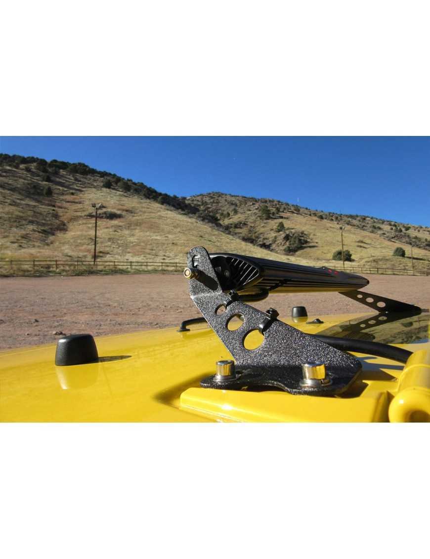 Кріплення додаткових фар до переднього капота JEEP WRANGLER JK