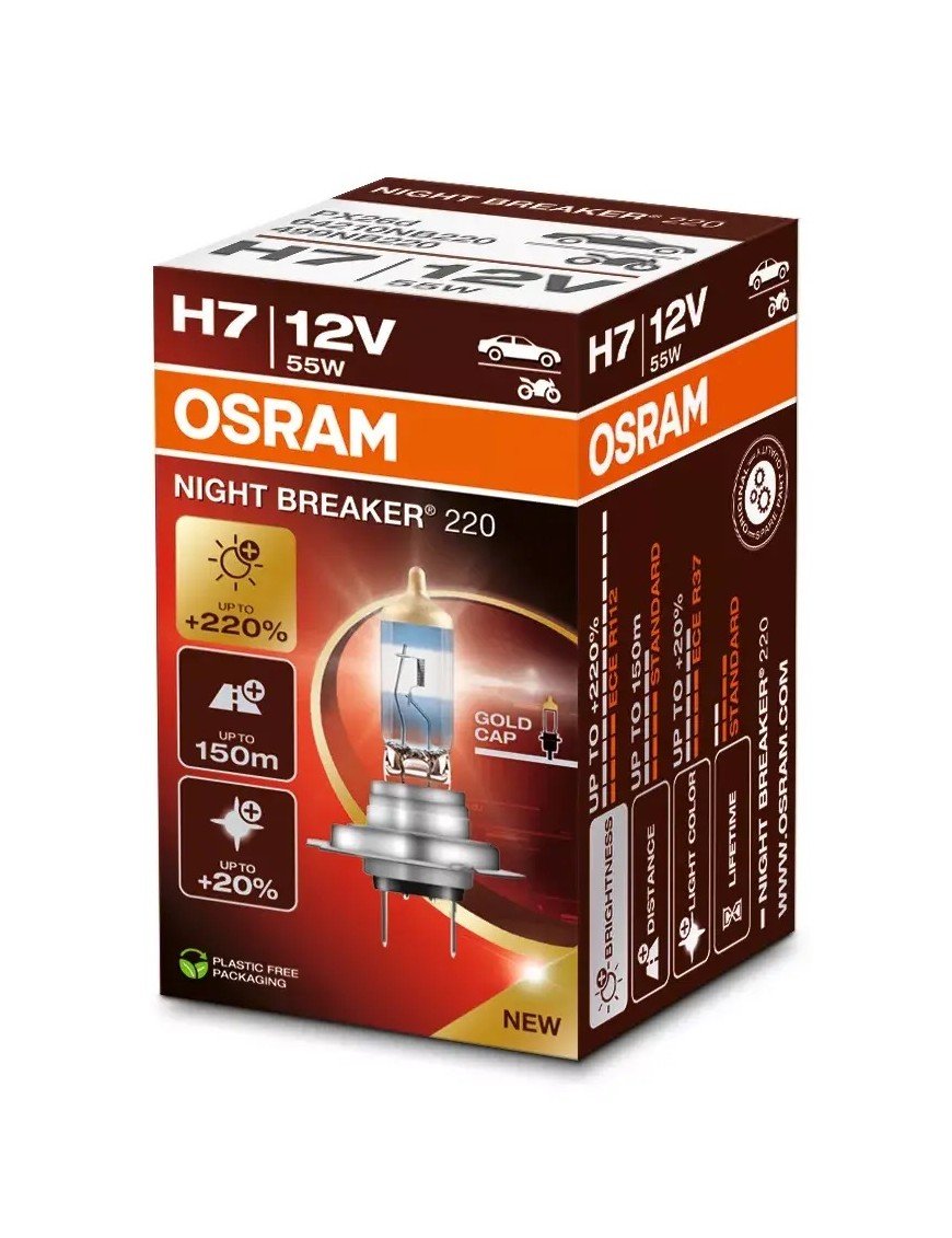 Лампа NIGHT BREAKER 220 H7