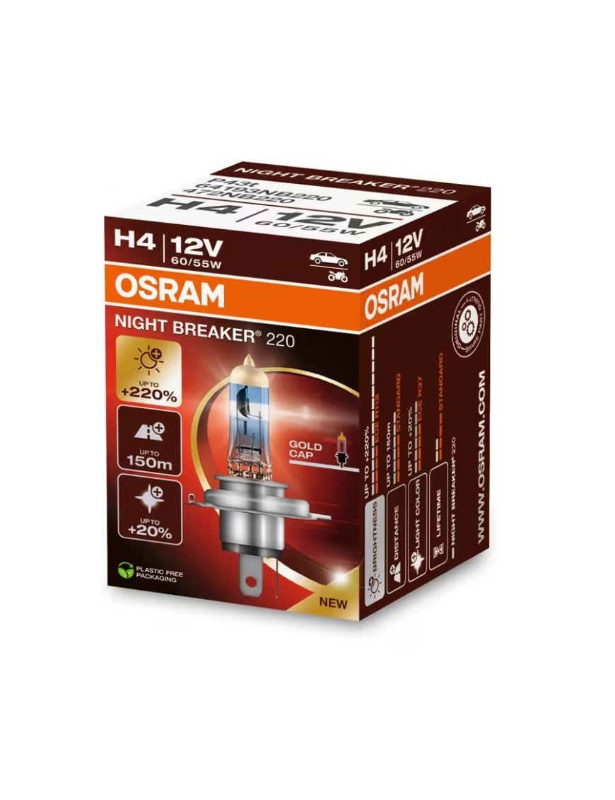 Лампа NIGHT BREAKER 220 H4