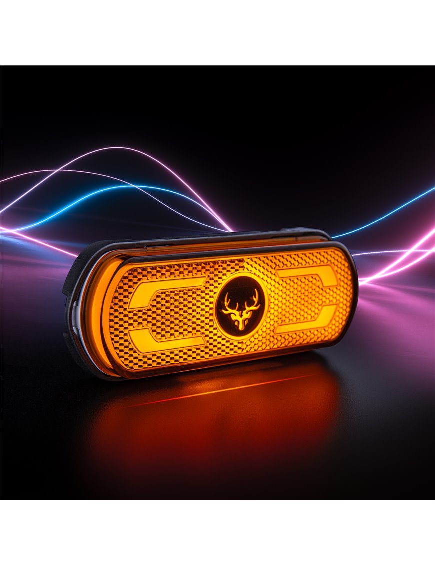 Габаритна лампа FREEDOM GROUND LINE Side Marker Amber Strands