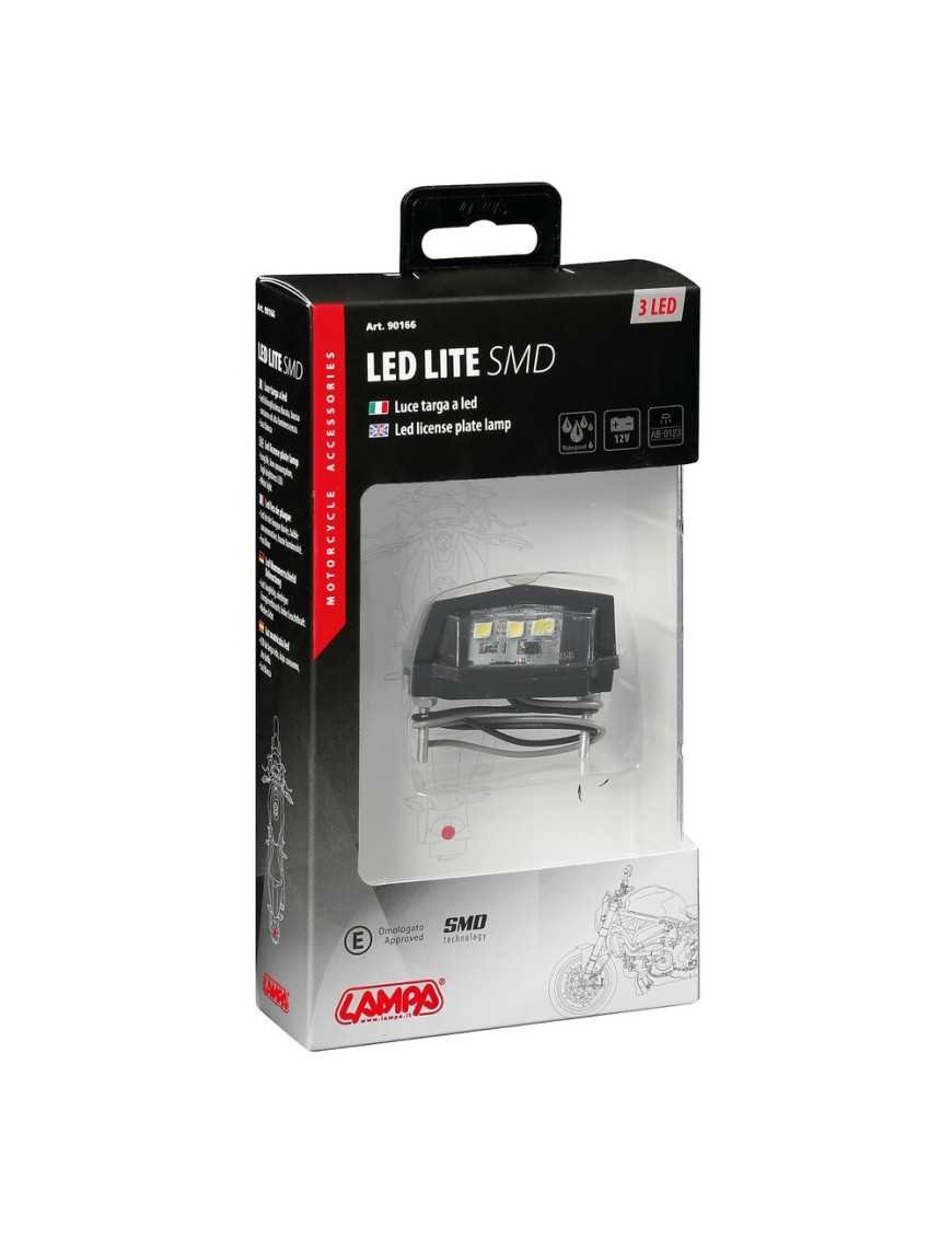 90166 3-точкове підсвічування номерного знака LED-SMD, біле