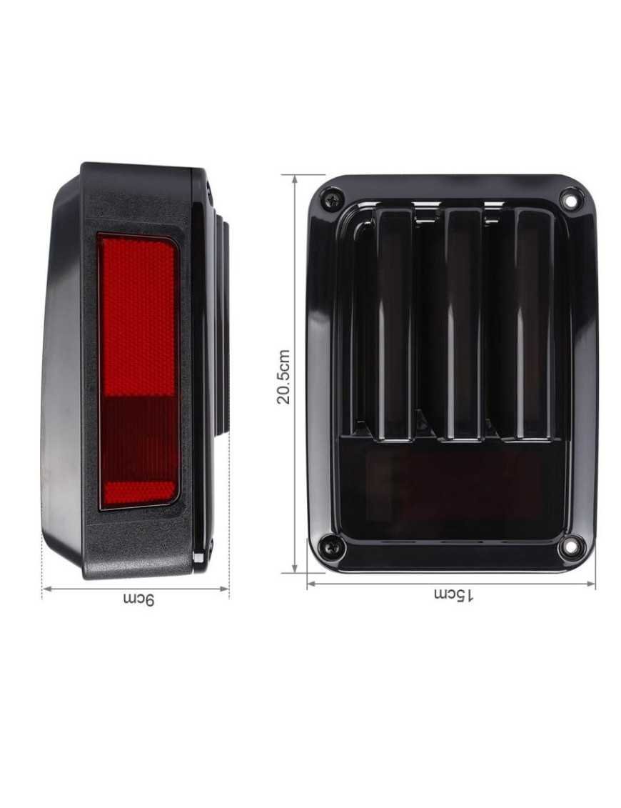 Задні LED ліхтарі Jeep Wrangler (2007)