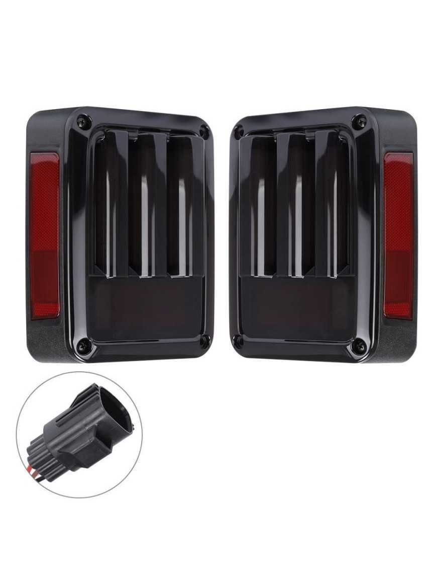 Задні LED ліхтарі Jeep Wrangler (2007)