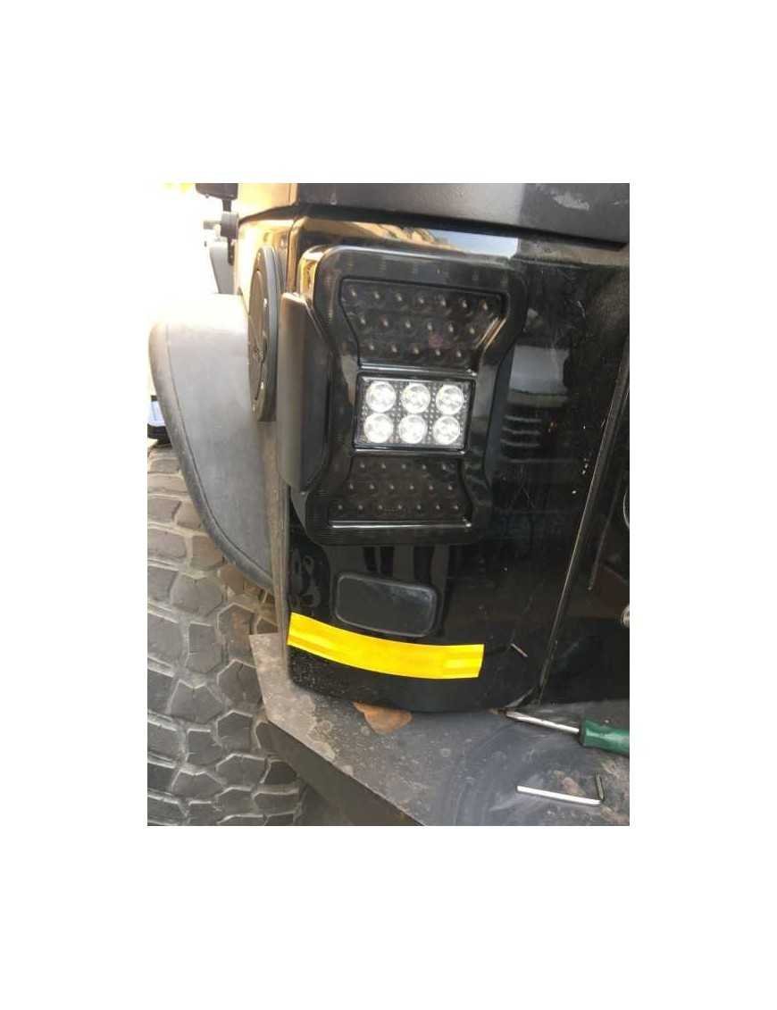 Задні LED ліхтарі Jeep Wrangler 2007