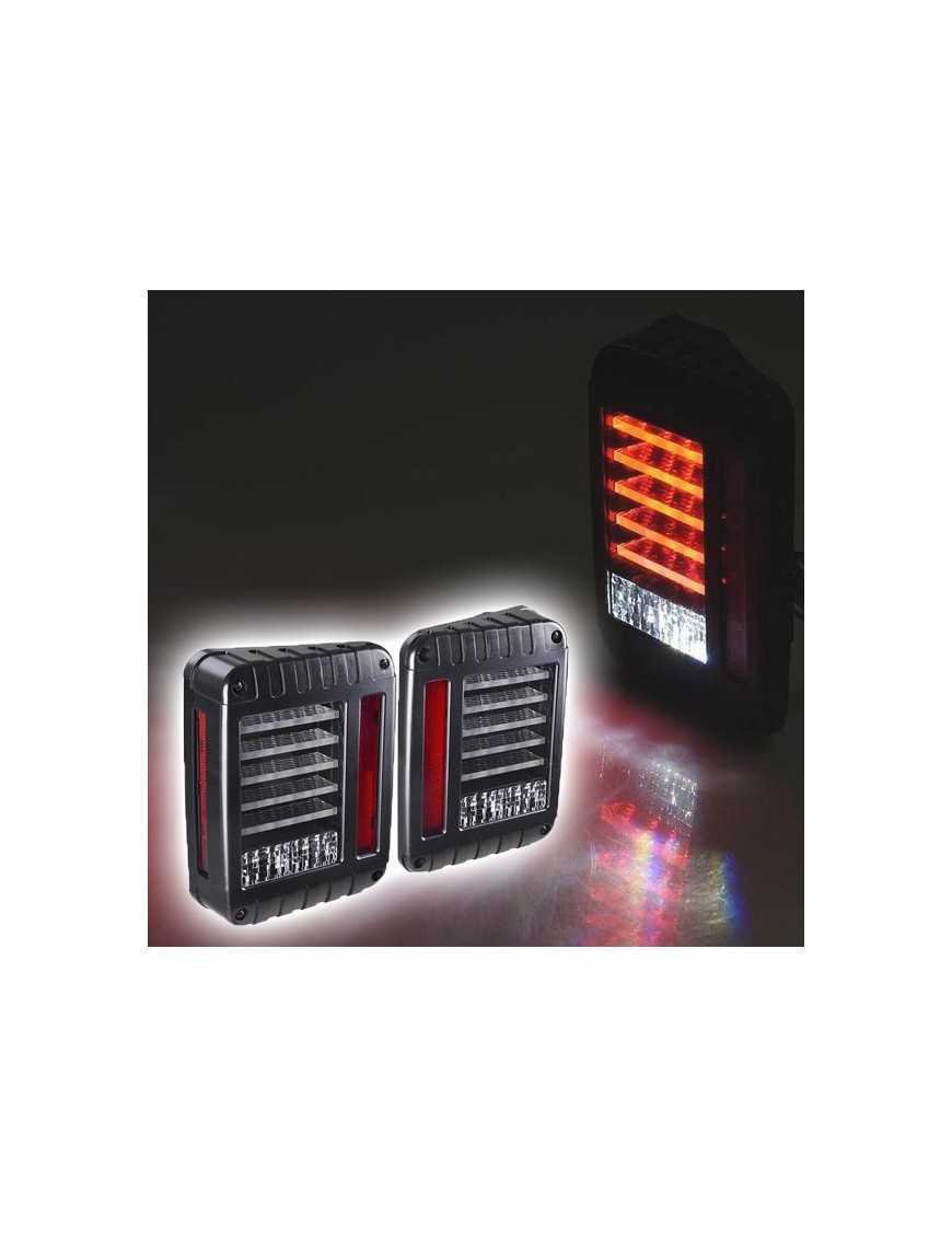 Задні LED ліхтарі Jeep Wrangler (2007)
