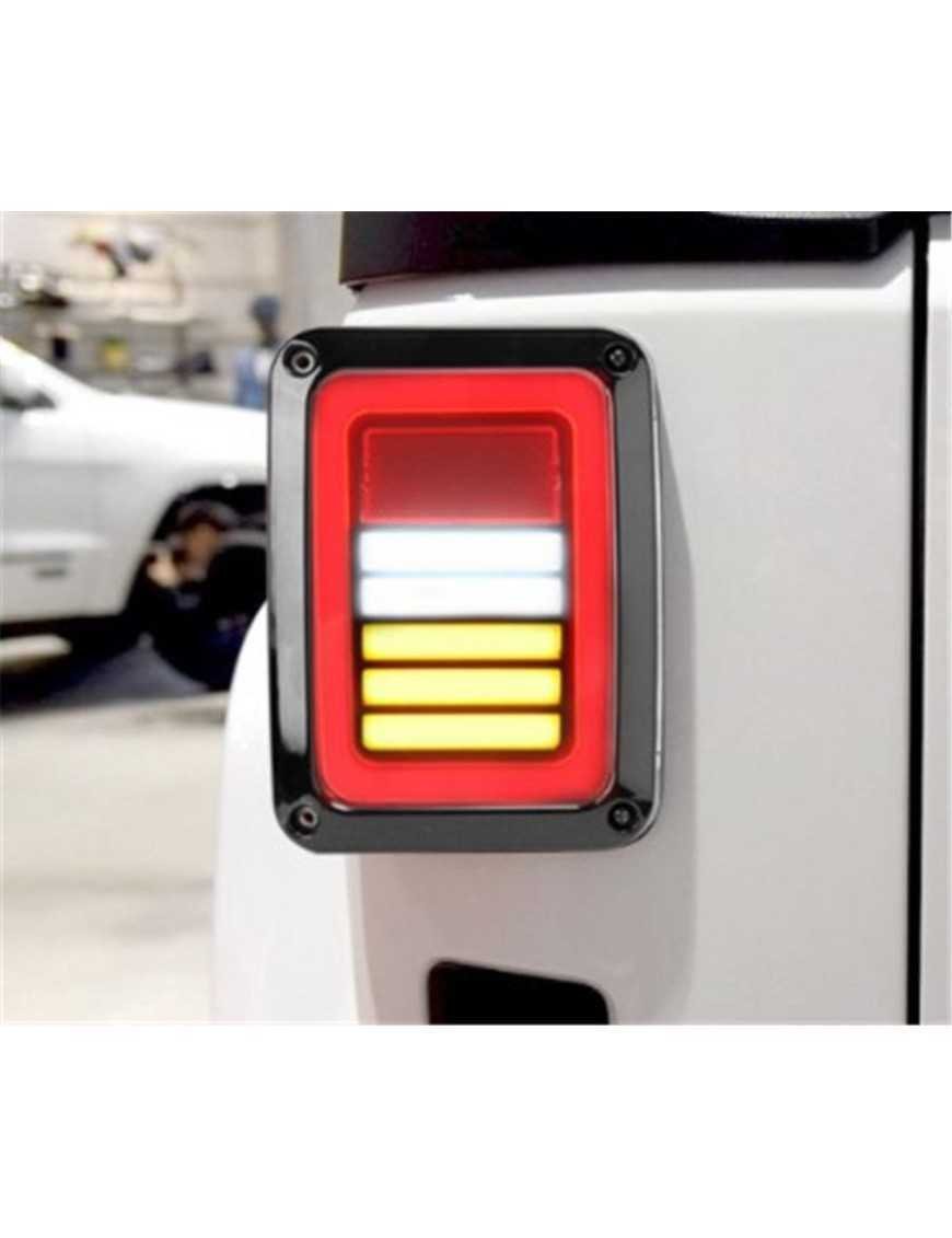 Задні LED ліхтарі Jeep Wrangler (2007)