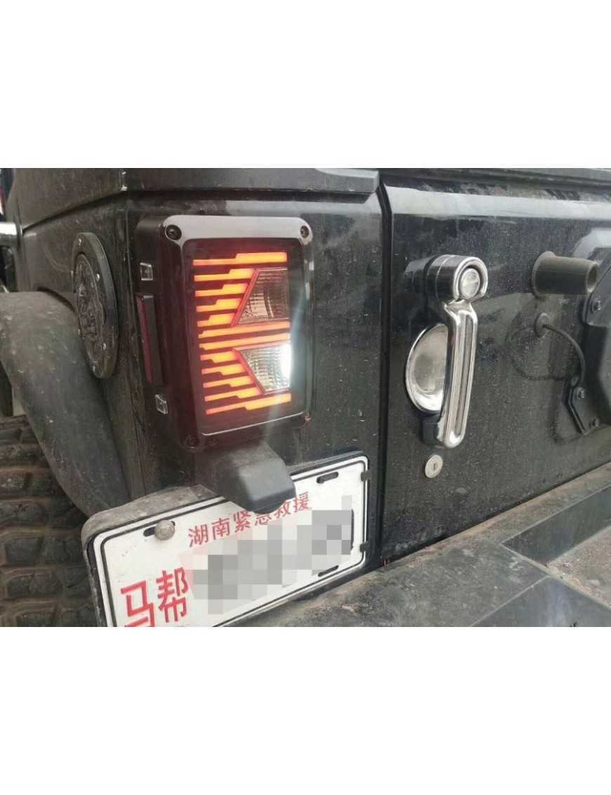 Задні LED ліхтарі Jeep Wrangler (2007)
