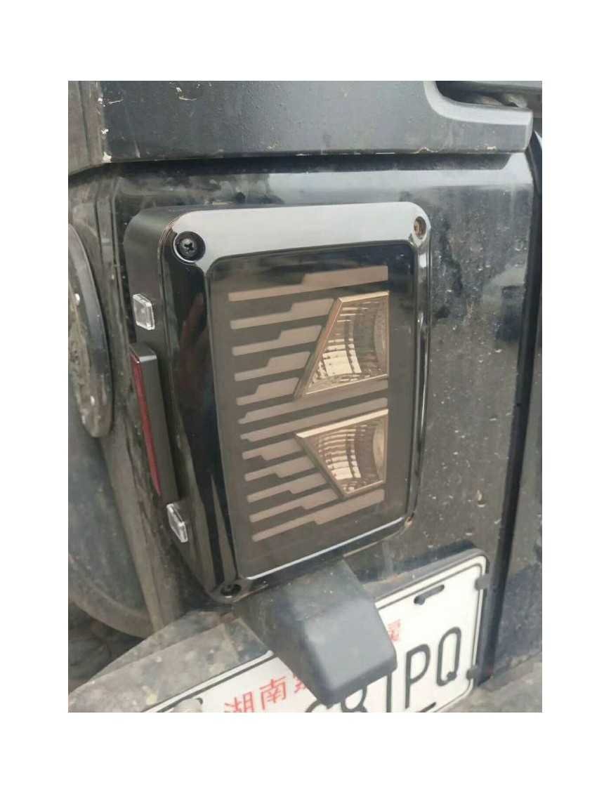 Задні LED ліхтарі Jeep Wrangler (2007)