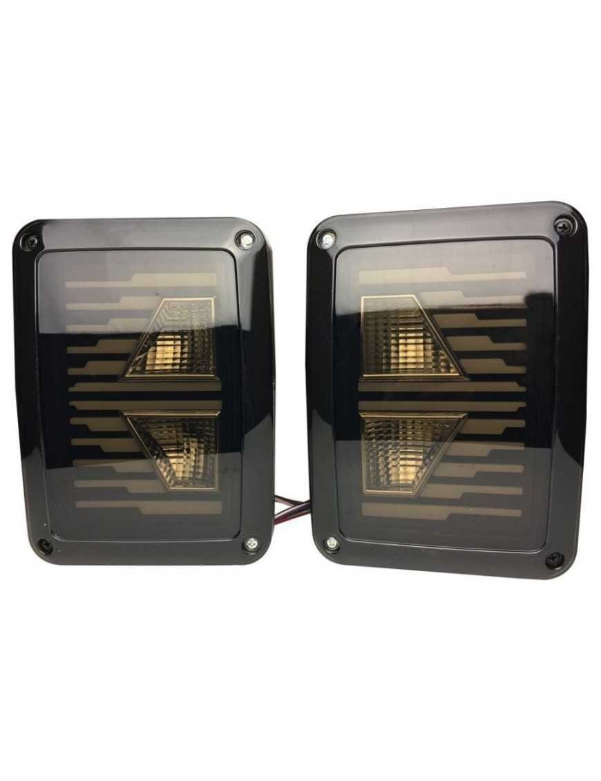 Задні LED ліхтарі Jeep Wrangler (2007)