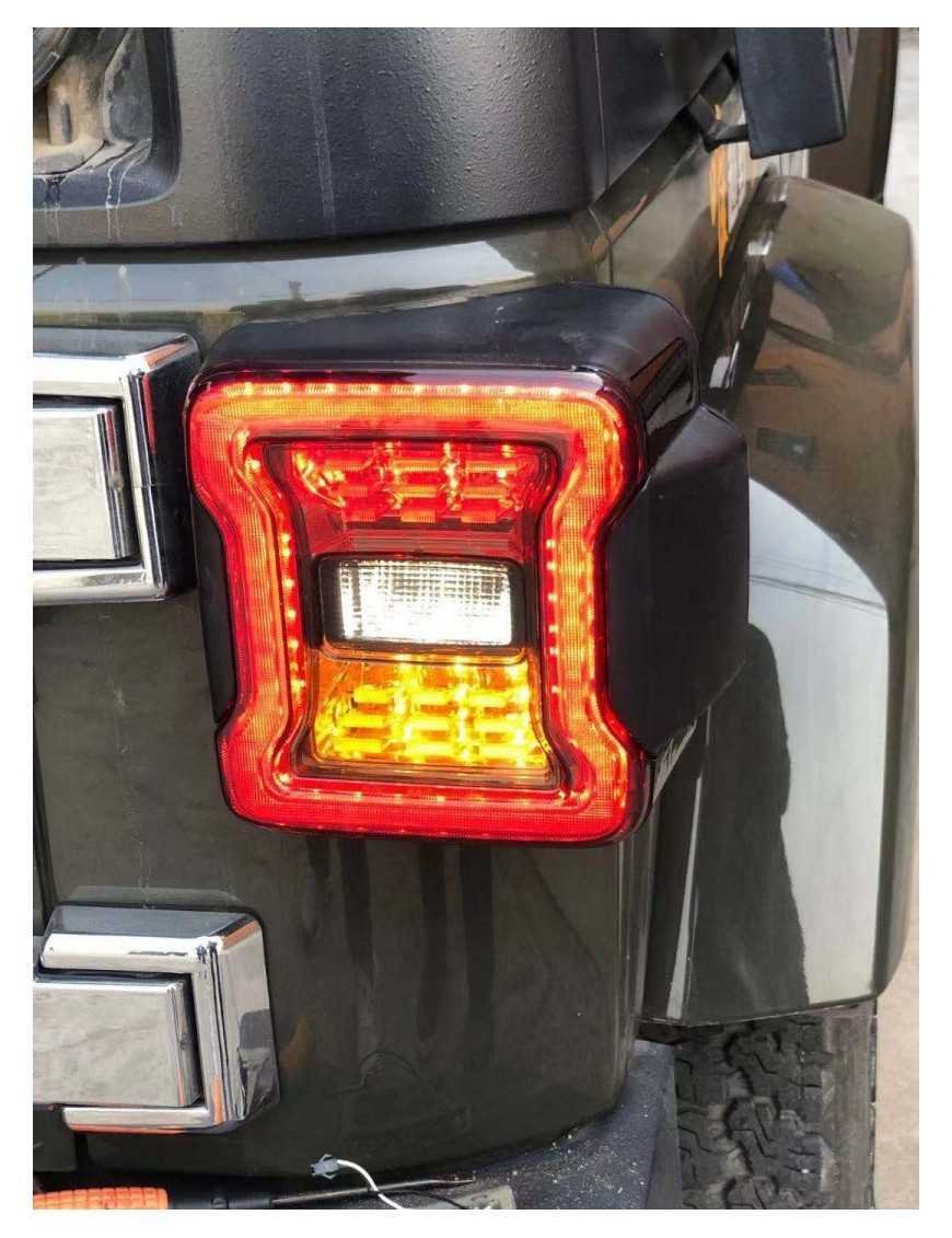 Задні ліхтарі Jeep Wrangler JK - JL Style