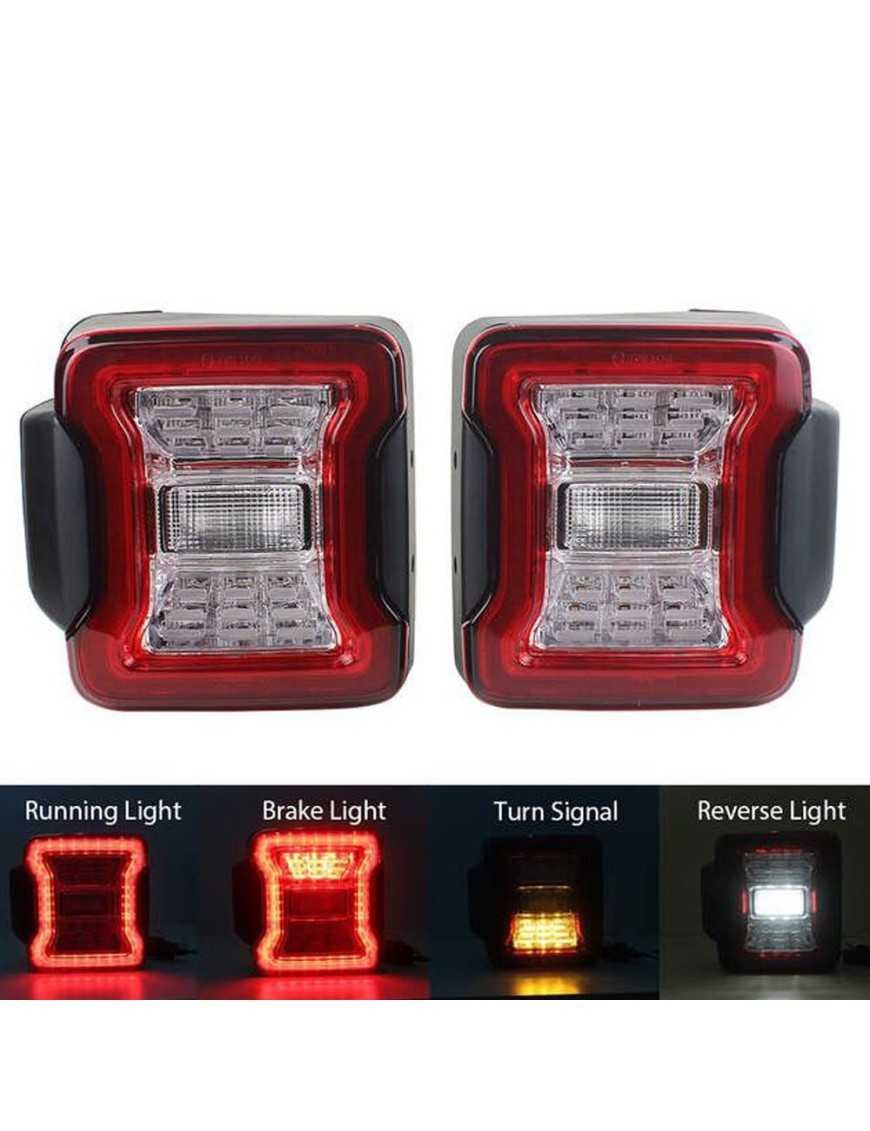 Задні ліхтарі Jeep Wrangler JK - JL Style