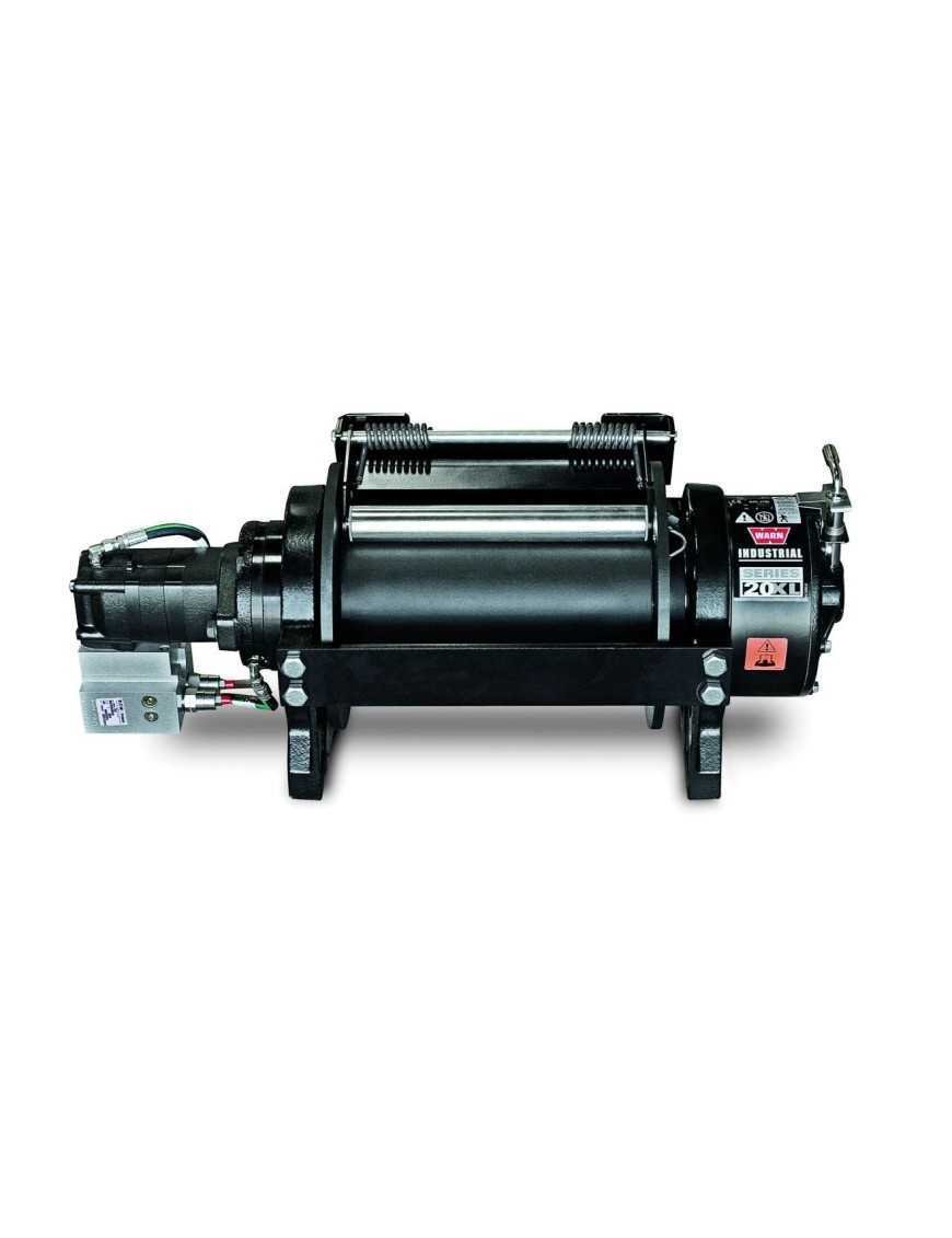 Гідравлічна лебідка - WARN Series 20XL - Довгий барабан, пневматичне зчеплення (тяга: 9072 кг)