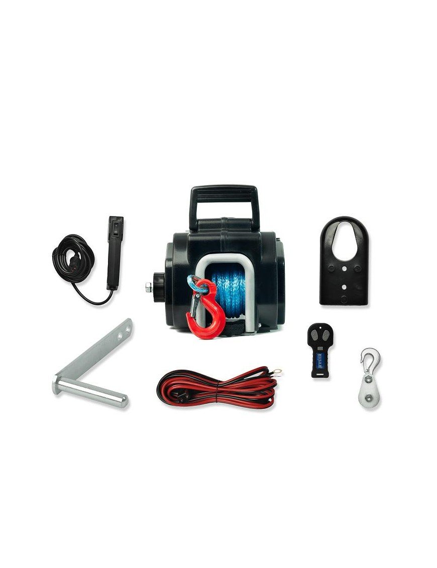 Husar портативна лебідка з синтетичним тросом 6000lbs