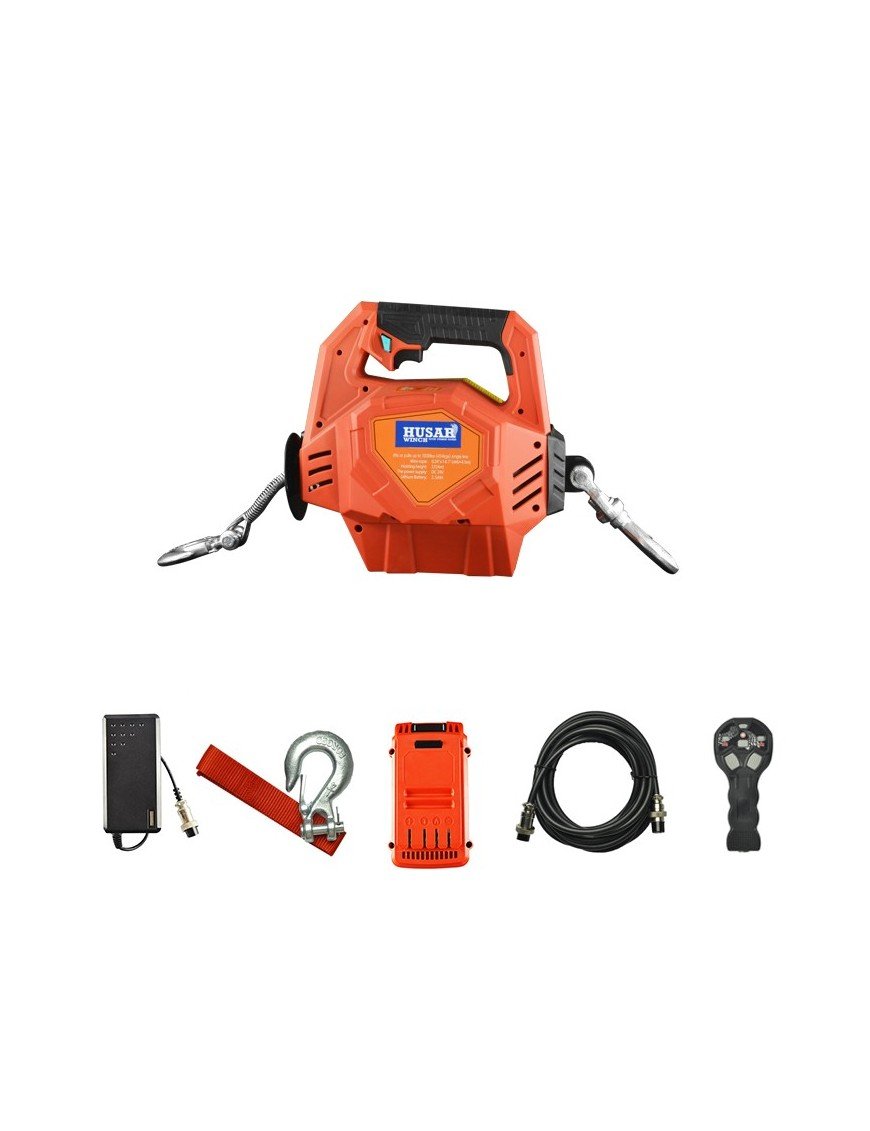 Husar Портативна акумуляторна лебідка 1000 lbs