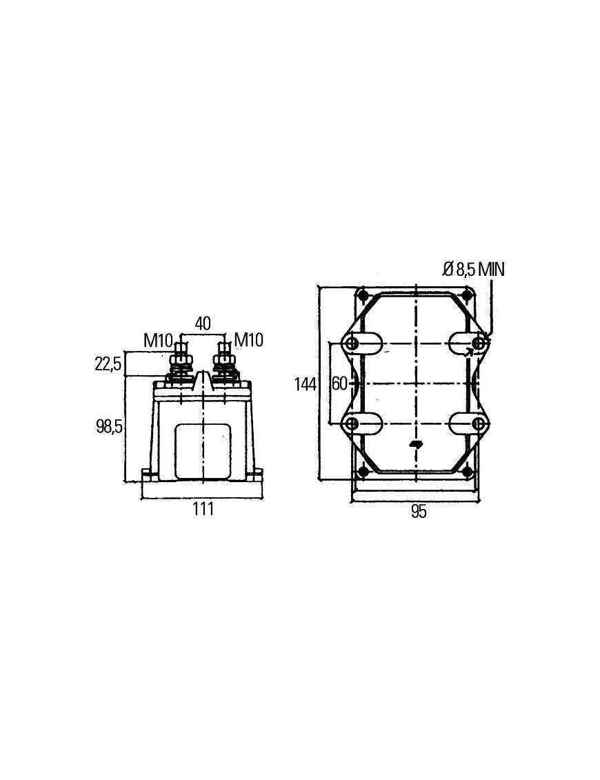 Вимикач акумулятора Hella 24V