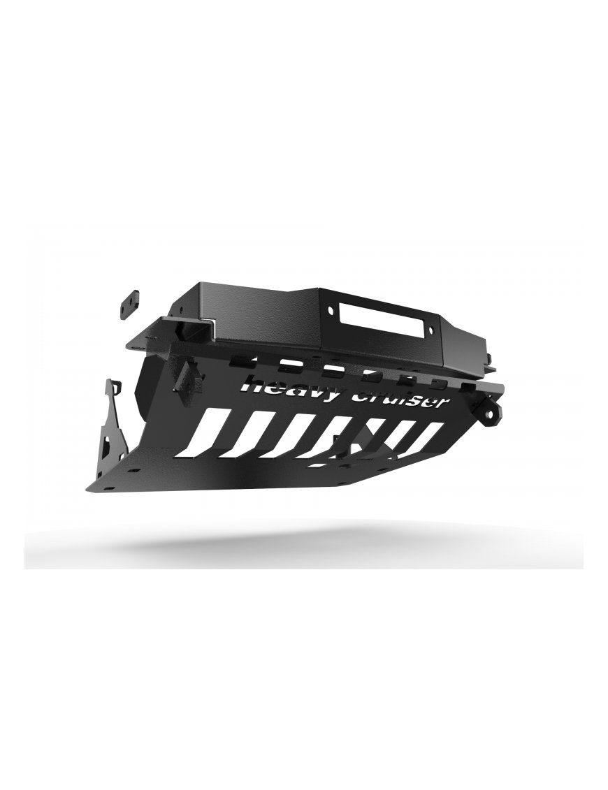 Jeep Commander XK XH 2005-2011 3.0 crd дизель передній захист з монтажною пластиною для лебідки