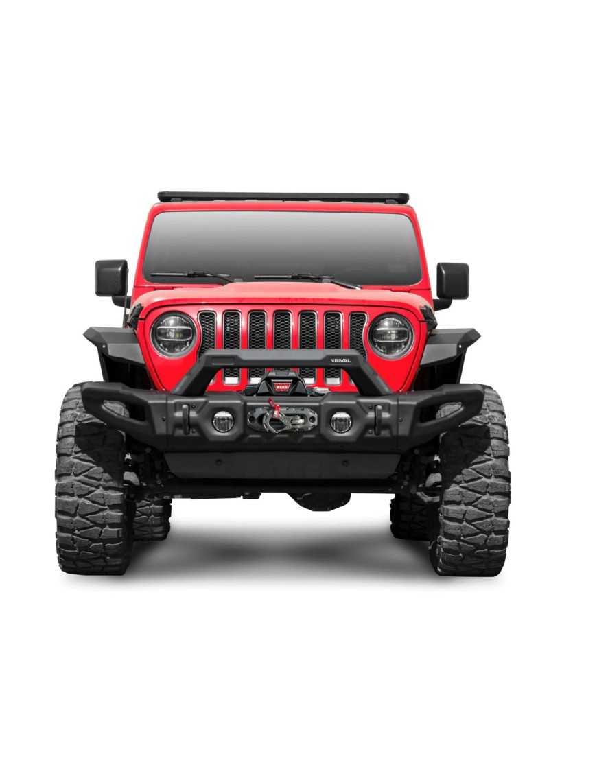 Плита лебідки для переднього бампера Rival Jeep Wrangler