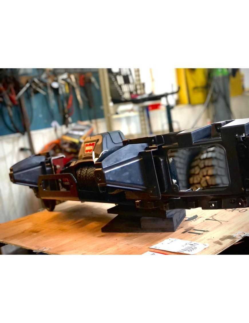 Jeep Wrangler JL 2018- монтажна плита для лебідки під бампер EU