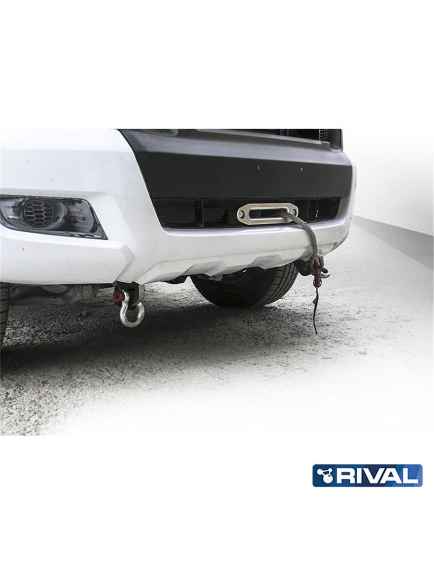 Плита для лебідки в оригінальний бампер Ford Ranger 2015-2022 Rival 4x4