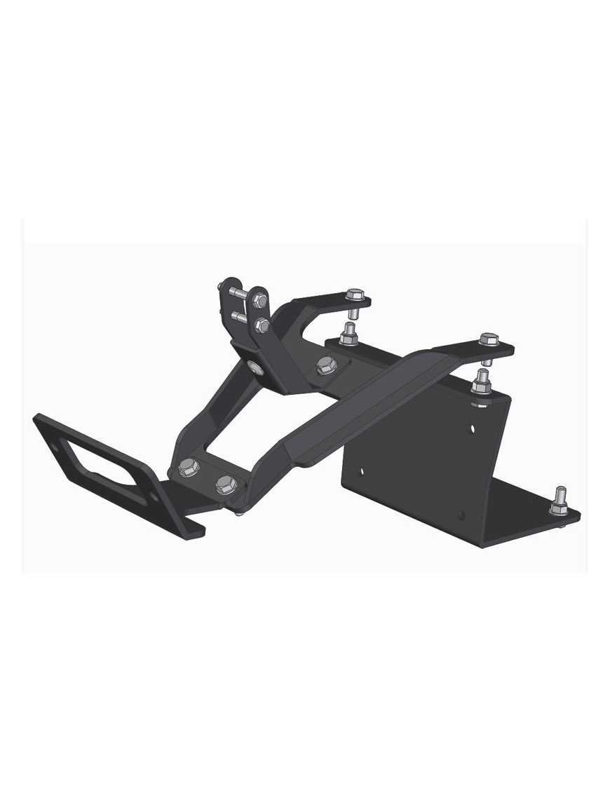 Пластина лебідки Can Am G2 Renegade Iron Baltic