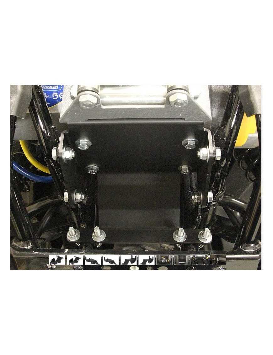 Пластина для лебідки KingQuad 500 750 Suzuki з 2019 Iron Baltic