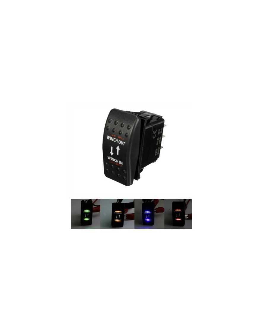 Вимикач типу carling для керування лебідкою