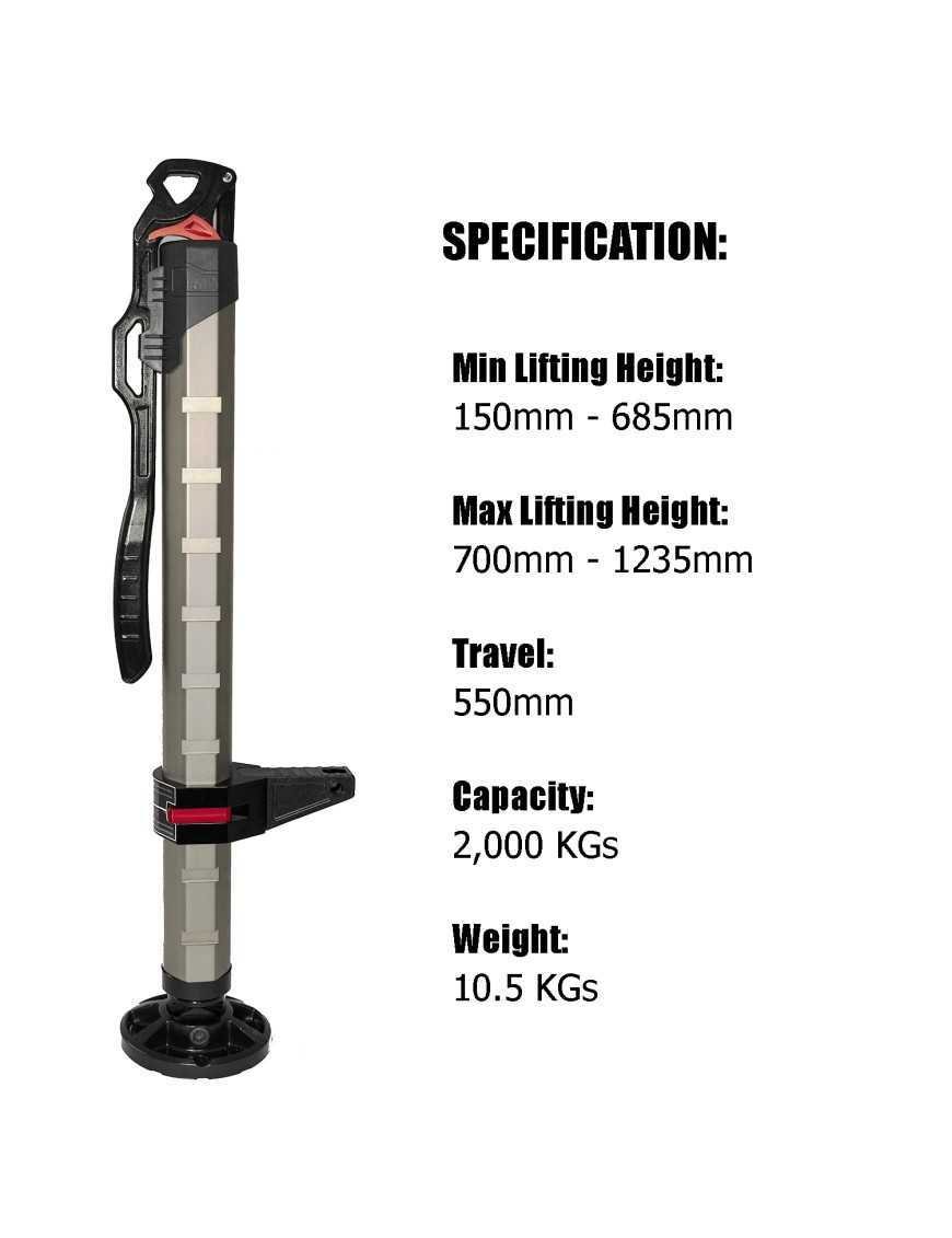 Гідравлічний домкрат T-max Jack Hydraulic Jack