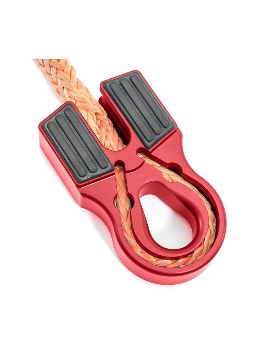 Плоский з'єднувач/шакл для троса лебідки червоний Factor 55