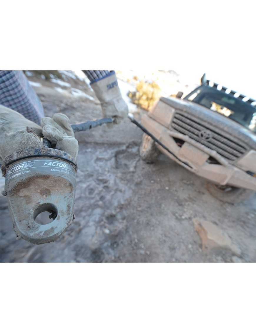 ProLink зачіп/скоба для троса лебідки червоний Factor 55