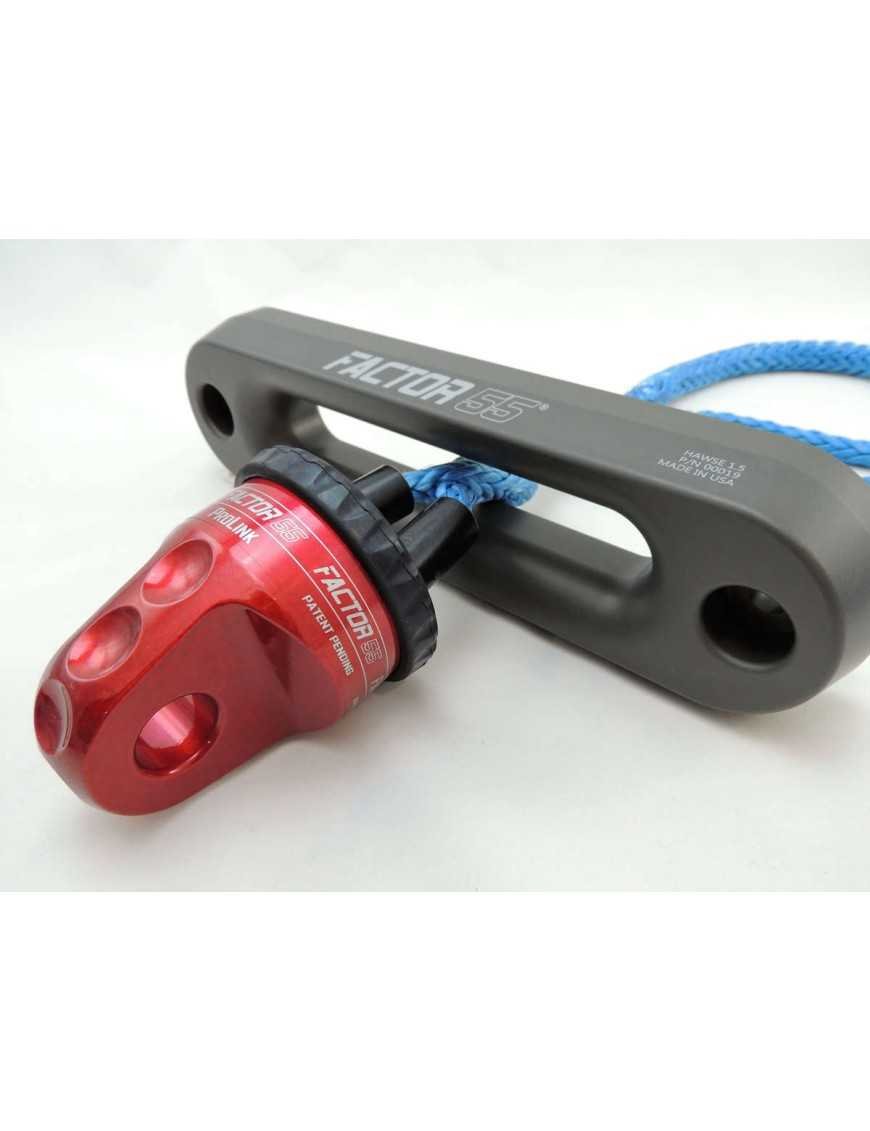 ProLink зачіп/скоба для троса лебідки червоний Factor 55