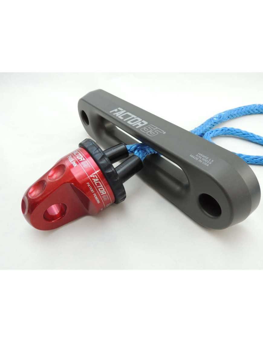 ProLink зачіп/скоба для троса лебідки червоний Factor 55