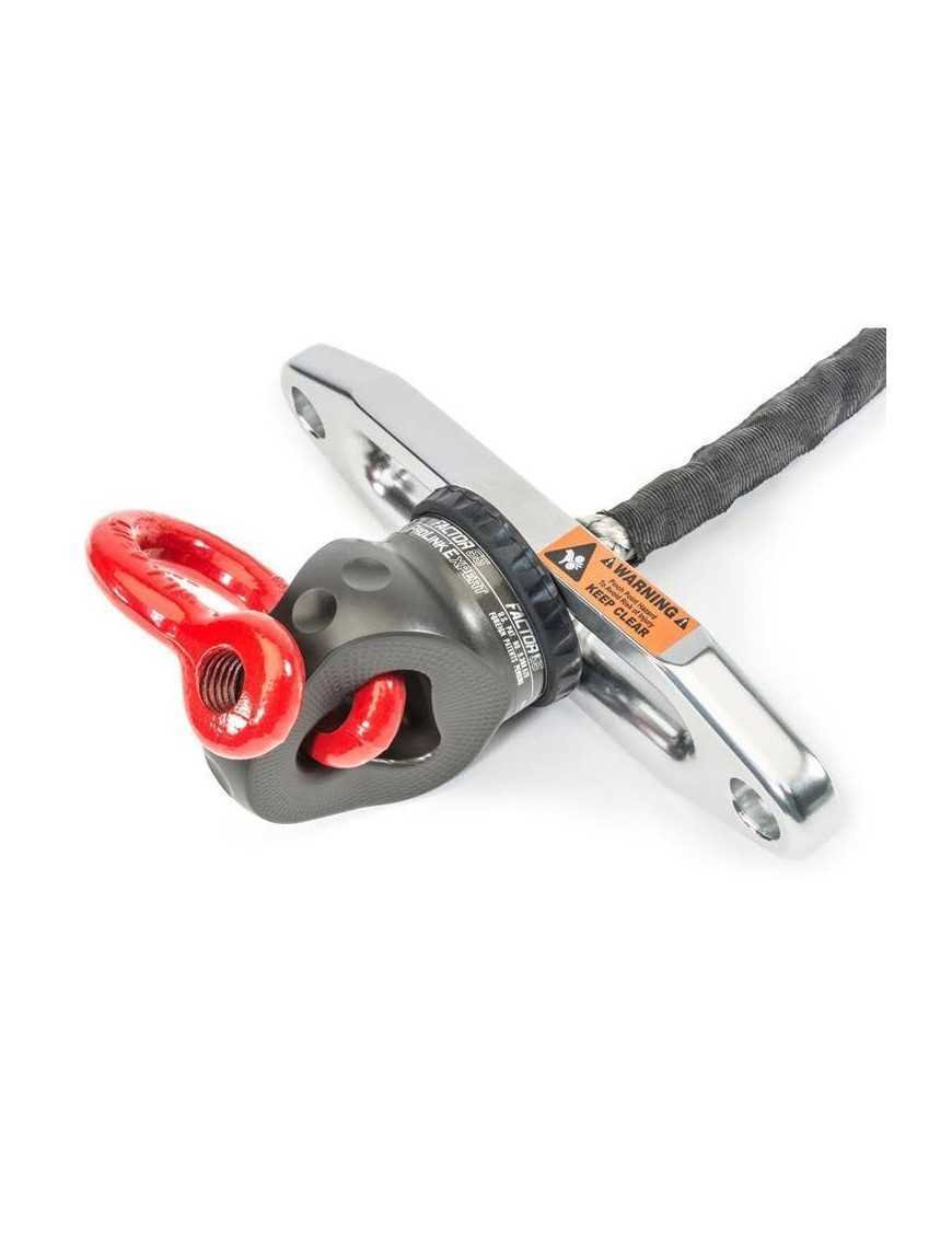 ProLink E зачіп/скоба для троса лебідки сірий Factor 55