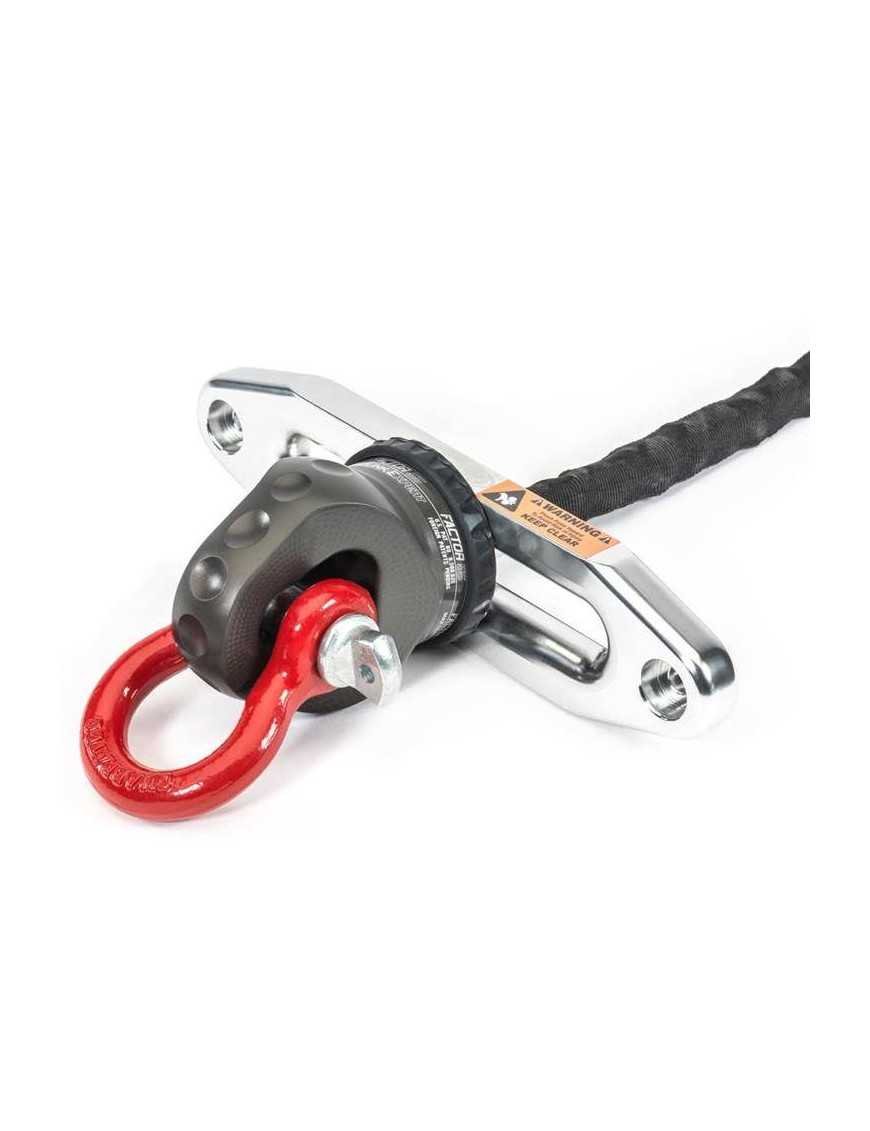 ProLink E зачіп/скоба для троса лебідки сірий Factor 55