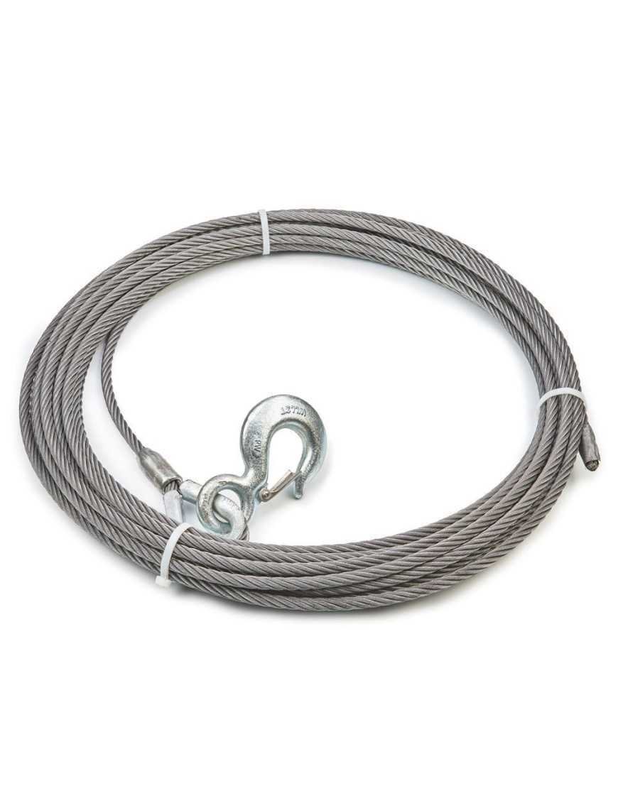 Сталева тросова лебідка з гаком WARN EIPS - 11,11 мм x 30,48 м, 9253 кг