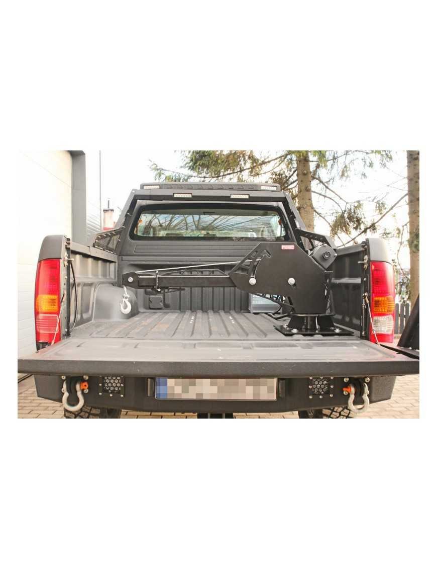 Поворотна монтажна плита лебідки з кран-балкою для мисливців