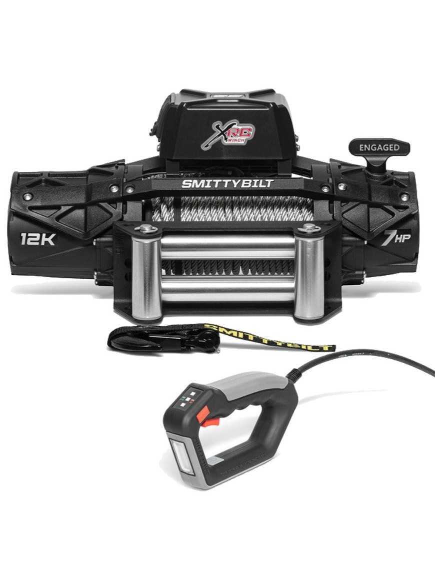 Витягувачка з сталевим тросом 12 000 lbs Smittybilt XRC GEN3